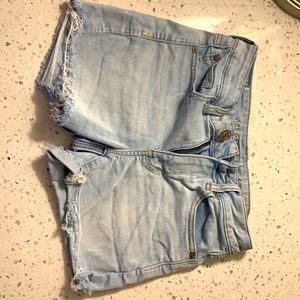 Women AE blue Jean shorts